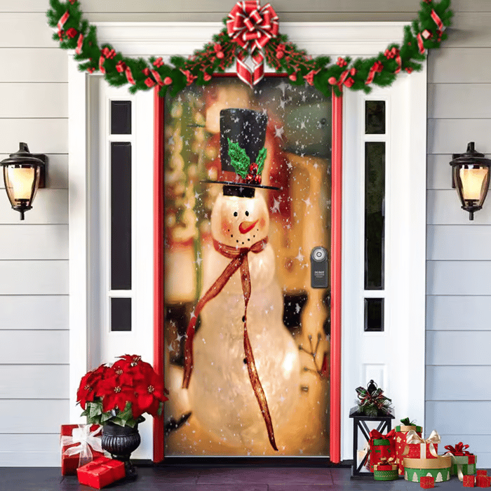 🔥This week's hot sale🔥 Christmas and Halloween front door decoration