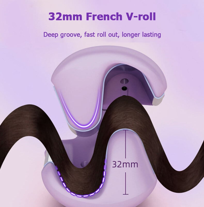 🔥This week's hot sale🔥French wave hair curling iron