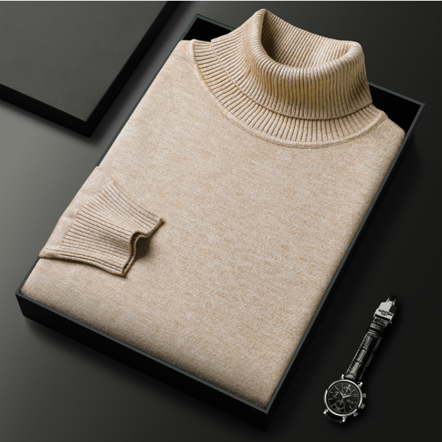 🔥This week's hot sale🔥 Men's Solid Color Premium Cashmere Sweater