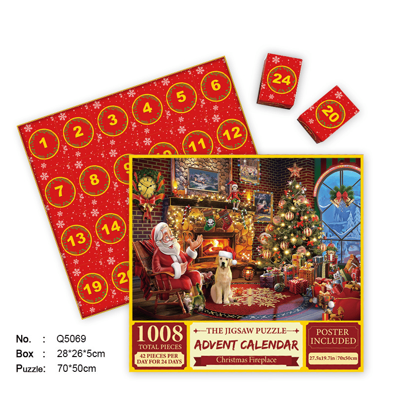 🔥This week's hot sale🔥 Christmas Advent Calendar Puzzle