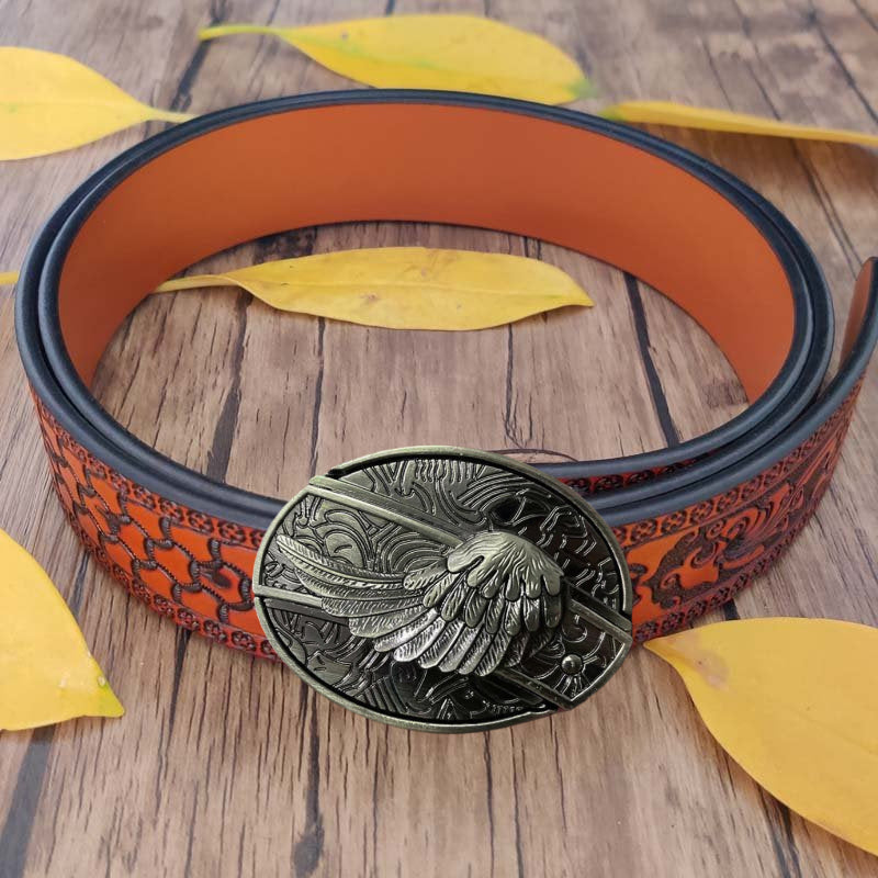 ⚡Flash Sale Ending⚡50% Off Punk Style Leather Belt with Hidden Tool