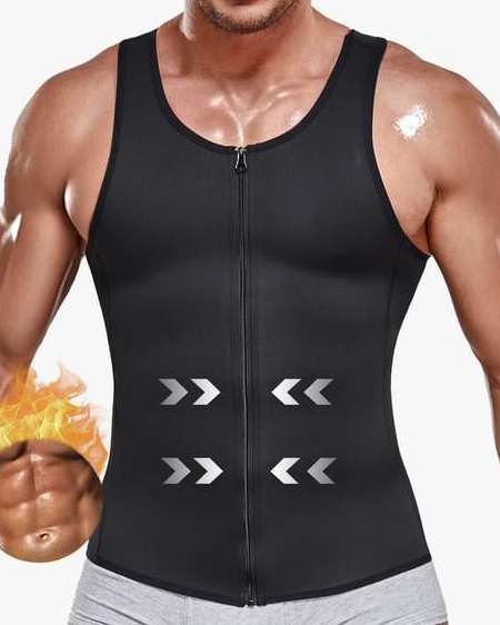 🔥This week's hot sale🔥men's waist-tightening zipper vests