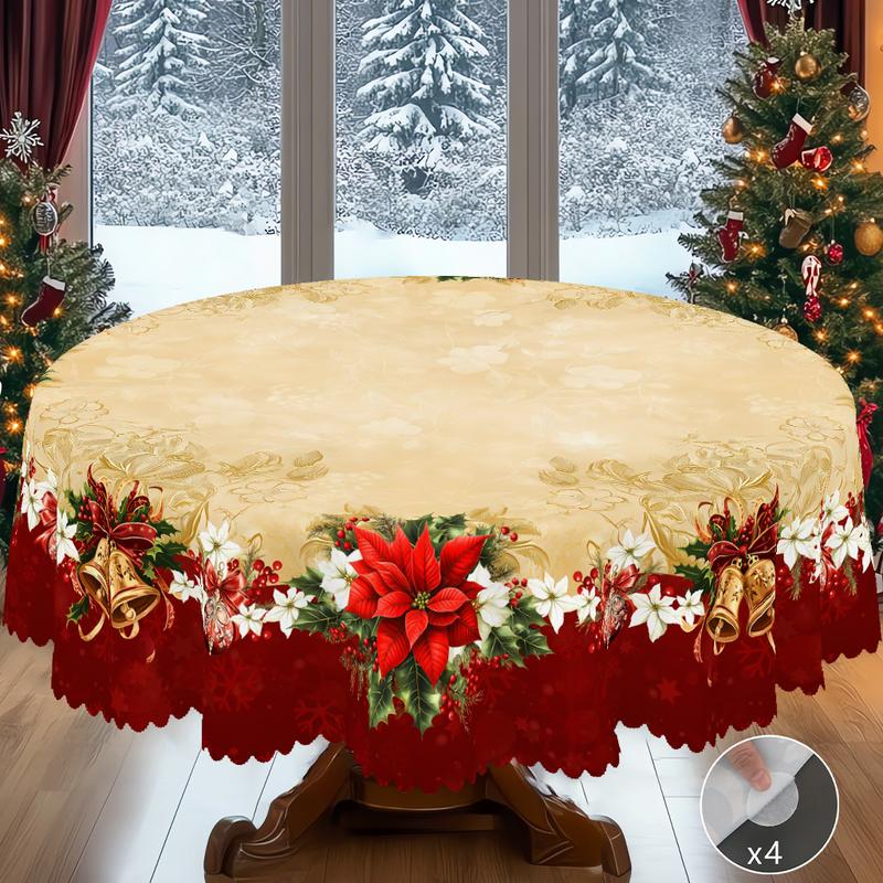 🔥This week's hot sale🔥Christmas Round Tablecloth