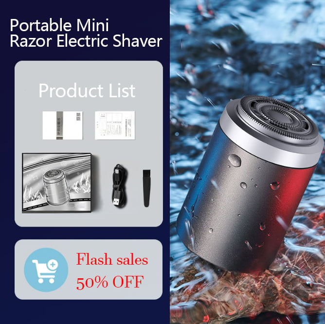 🔥This week's hot sale🔥portable mini electric shaver