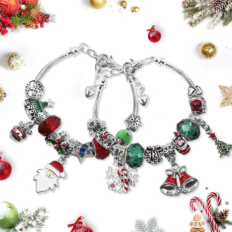 🔥This week's hot sale🔥diy christmas advent calendar bracelets set