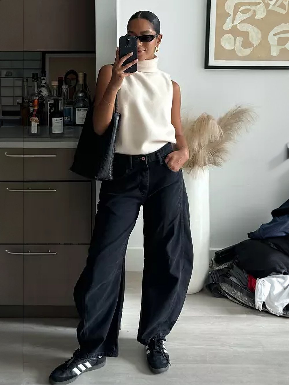 🔥This week's hot sale🔥 casual and trendy mid rise tube jeans