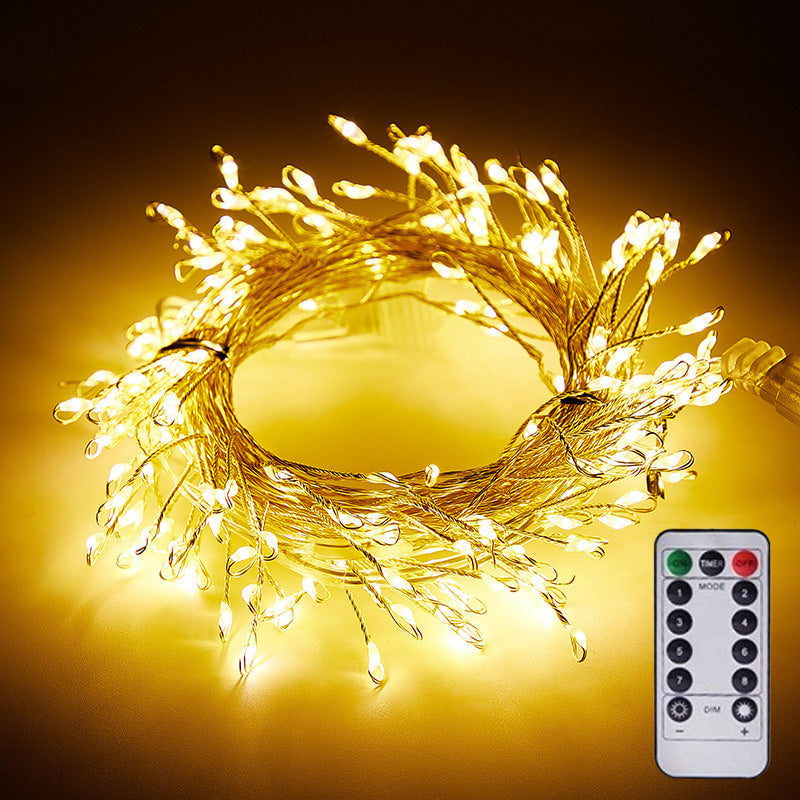 🔥This week's hot sale🔥LED USB Firecracker Flashing Lights with Remote Control