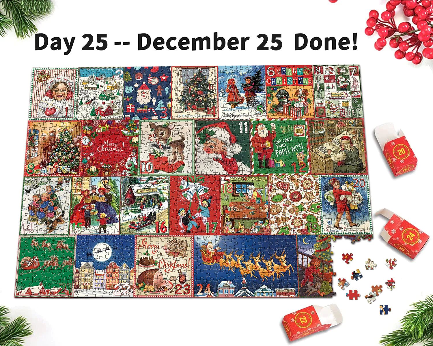🔥This week's hot sale🔥 Christmas Advent Calendar Puzzle