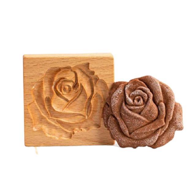 🔥This week's hot sale🔥Wooden Cookie Embossing Mold
