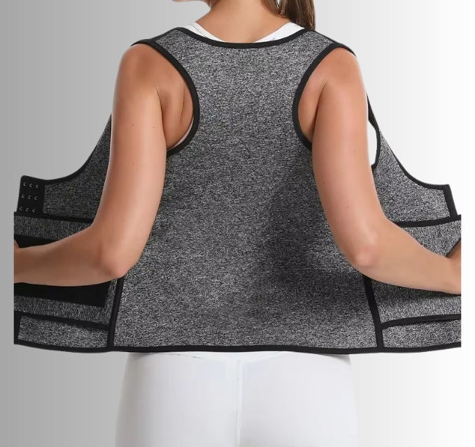 🔥This week's hot sale🔥Heat-retaining and warm double waist support and shaping vest