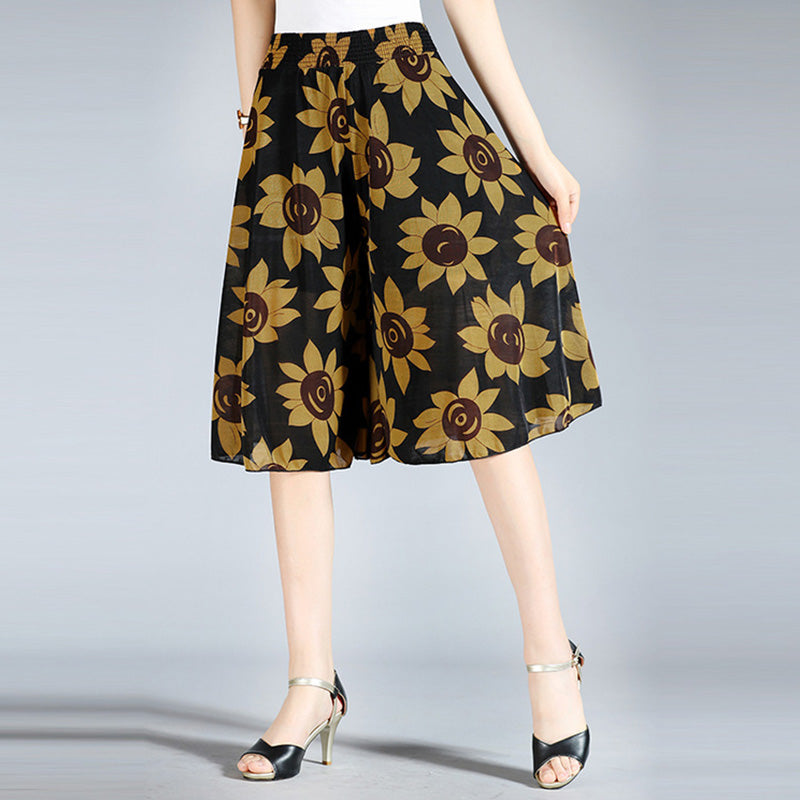 🔥This week's hot sale🔥Women's Vintage Style Wide Leg Culottes