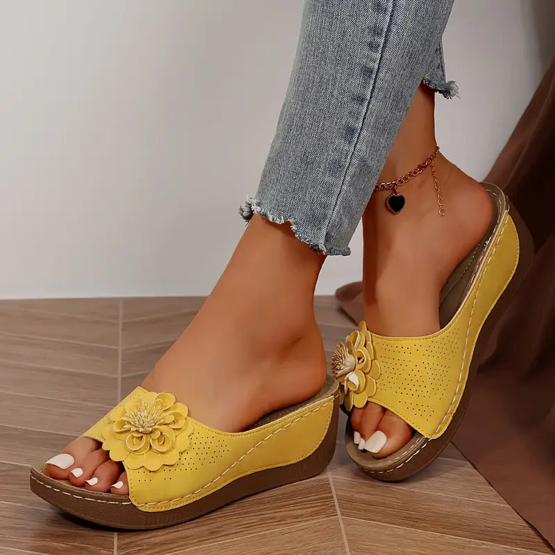 Belle™ - Floral Orthopedic Sandals