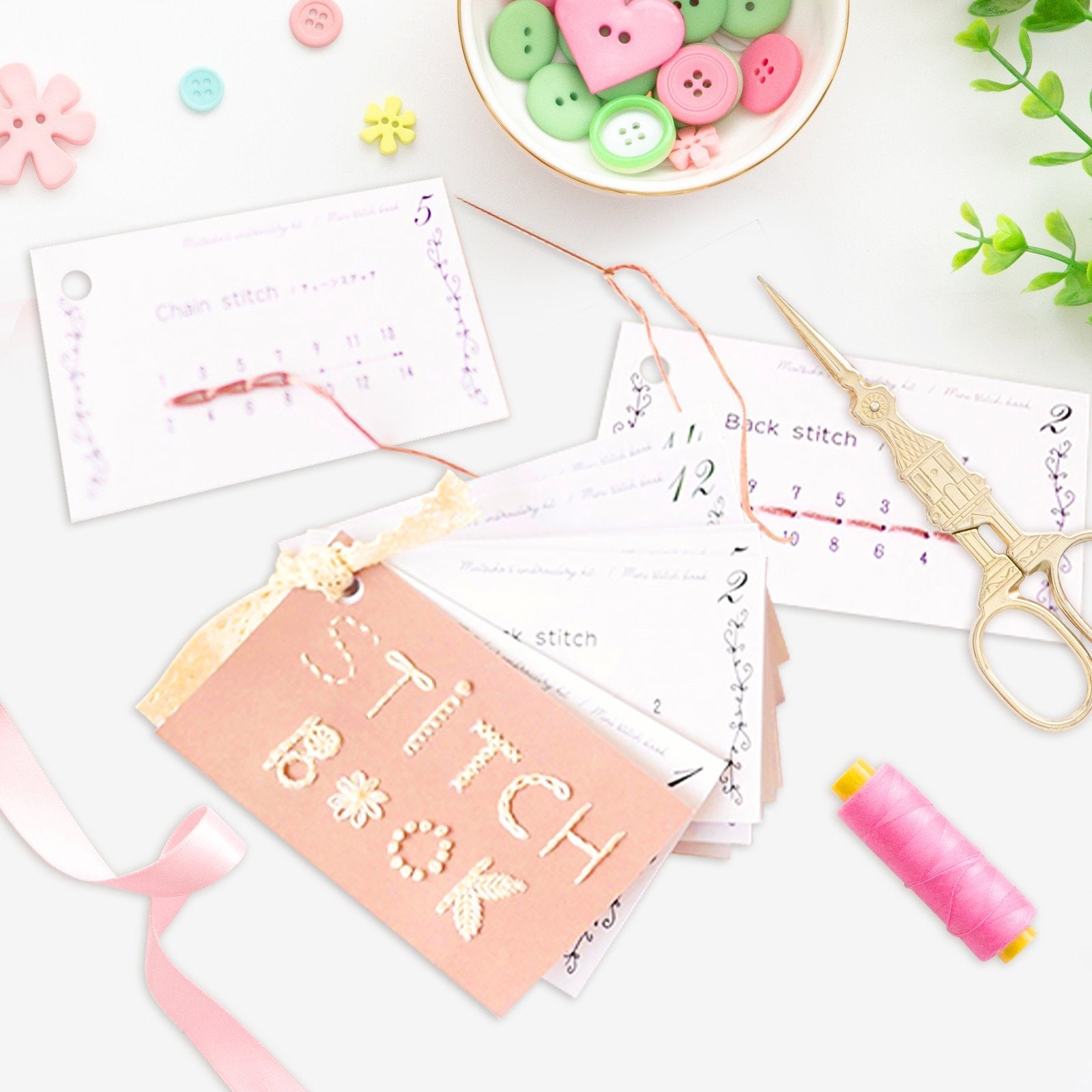 🔥This week's hot sale🔥creative mini sewing stitch book