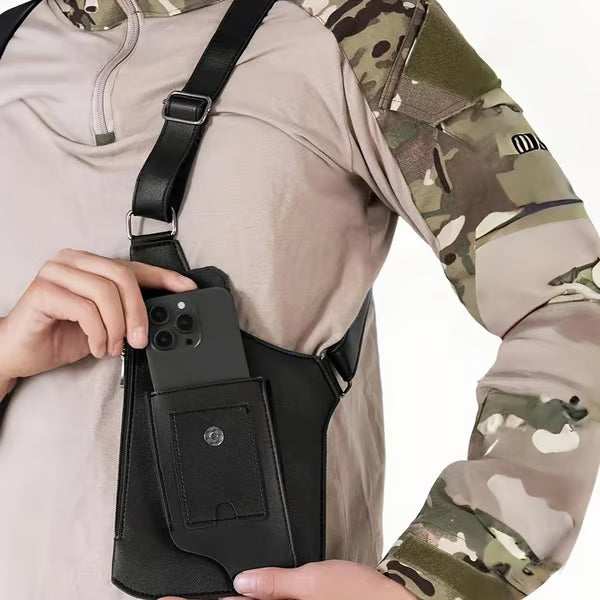 🔥This week's hot sale🔥Premium Leather Adjustable Underarm Shoulder Bag for Men & Women