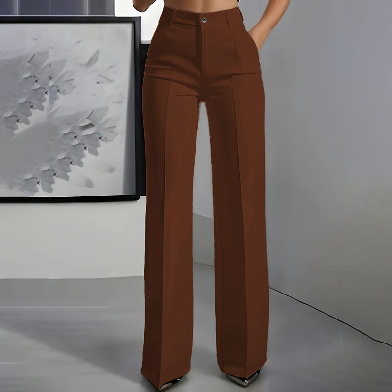 💓Top Rated Women's High Waist Slim Formal Pants