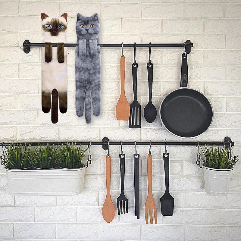 🔥This week's hot sale🔥 Funny Cat Hand Towels