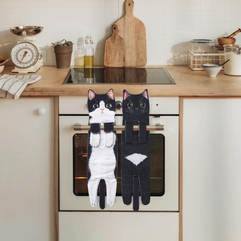 🔥This week's hot sale🔥 Funny Cat Hand Towels