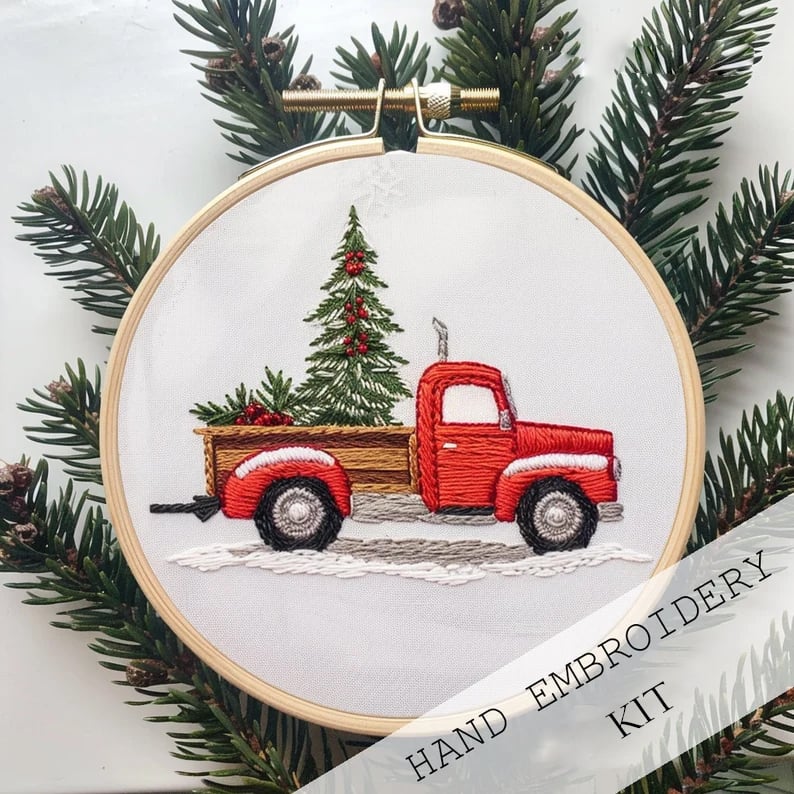 🔥This week's hot sale🔥Christmas Embroidery KIT