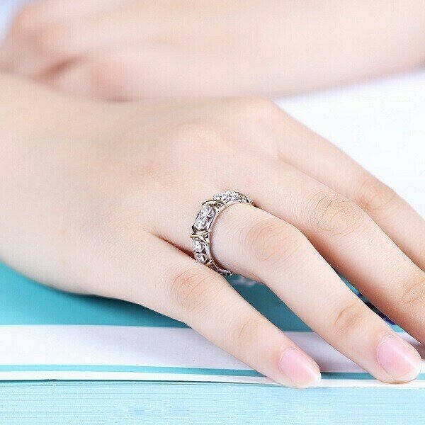 🎁Perfect Gift – Cross Full Diamond Ring