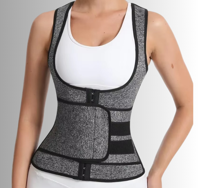 🔥This week's hot sale🔥Heat-retaining and warm double waist support and shaping vest