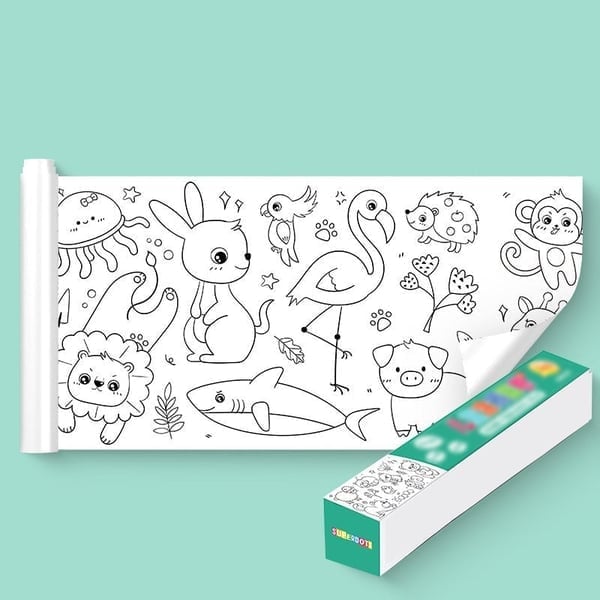 🎨$9.99 Only✨Children's Drawing Scroll Roll - Perfect Kids Gift🎁