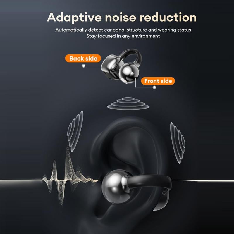 🔥This week's hot sale🔥new arrival ear clip bluetooth headphones with touch screen