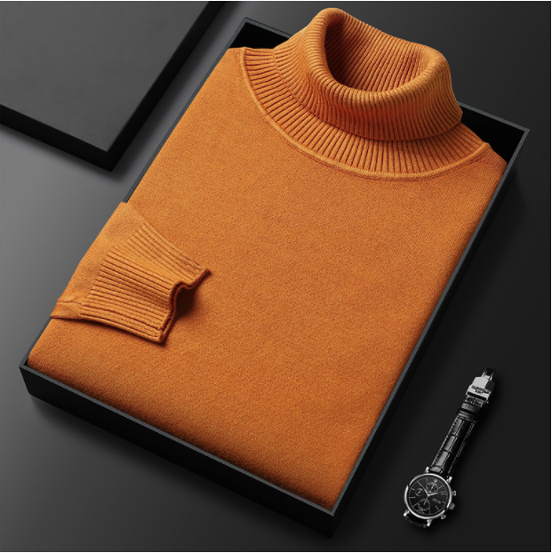 🔥This week's hot sale🔥 Men's Solid Color Premium Cashmere Sweater