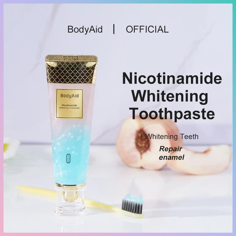 🔥This week's hot sale🔥Niacinamide Whitening Dual-Color Toothpaste