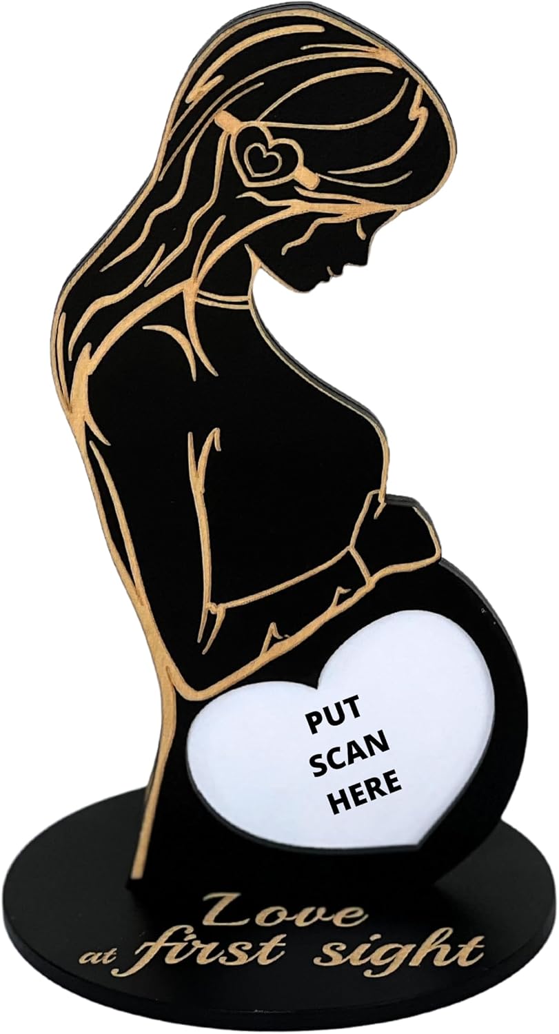 🔥This week's hot sale🔥Heart-shaped pattern baby ultrasound photo frame