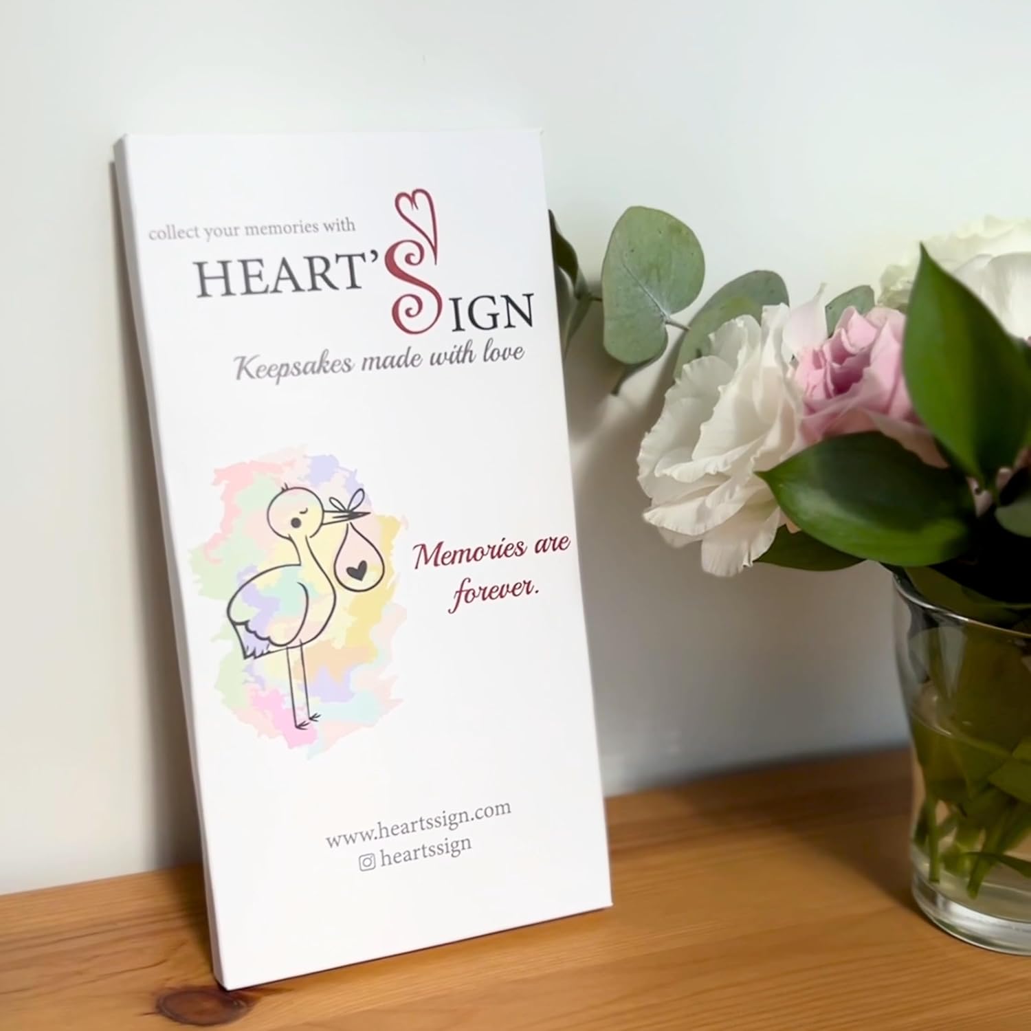 🔥This week's hot sale🔥Heart-shaped pattern baby ultrasound photo frame