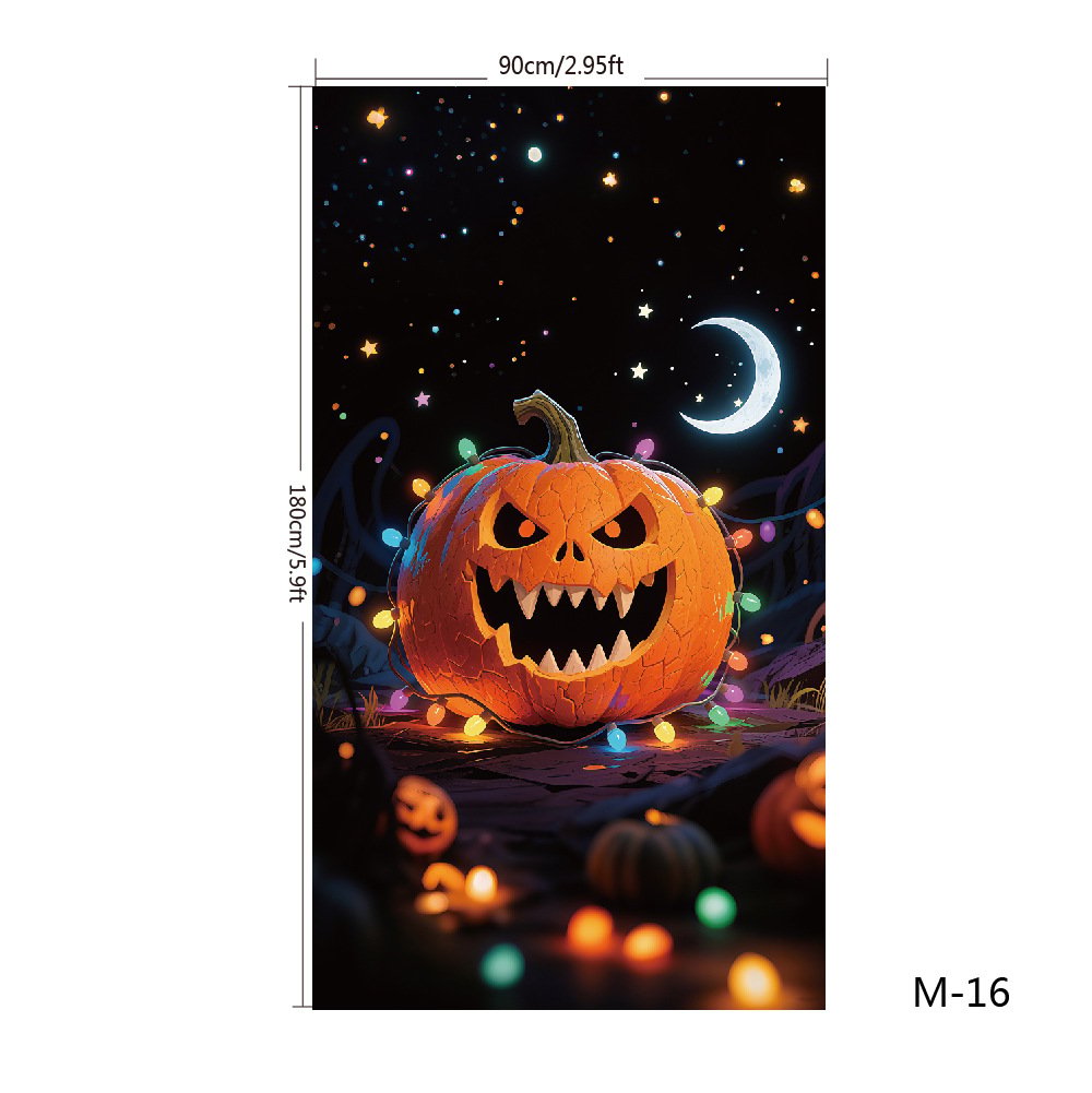 🔥This week's hot sale🔥 Christmas and Halloween front door decoration