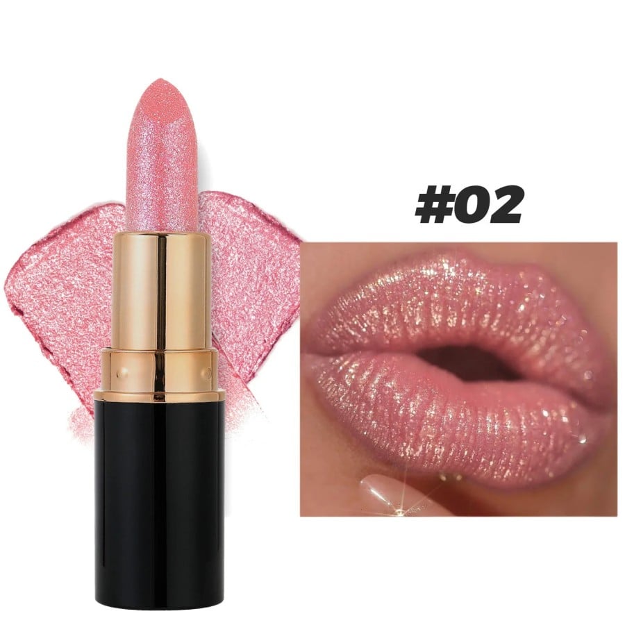 🔥This week's hot sale🔥Diamond Lip Gloss Glitter Lipstick Waterproof