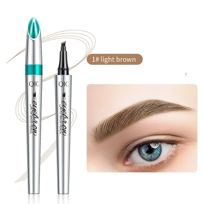 🔥This week's hot sale🔥 3D Waterproof 4 Fork Tip Eyebrow Pencil