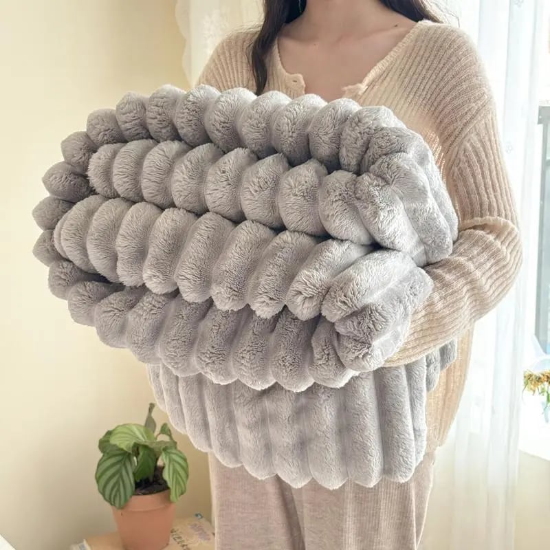 🔥This week's hot sale🔥popular thick rabbit hair nap blankets
