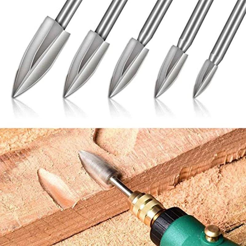 🔥This week's hot sale🔥 5-piece woodcarving drill bit sets