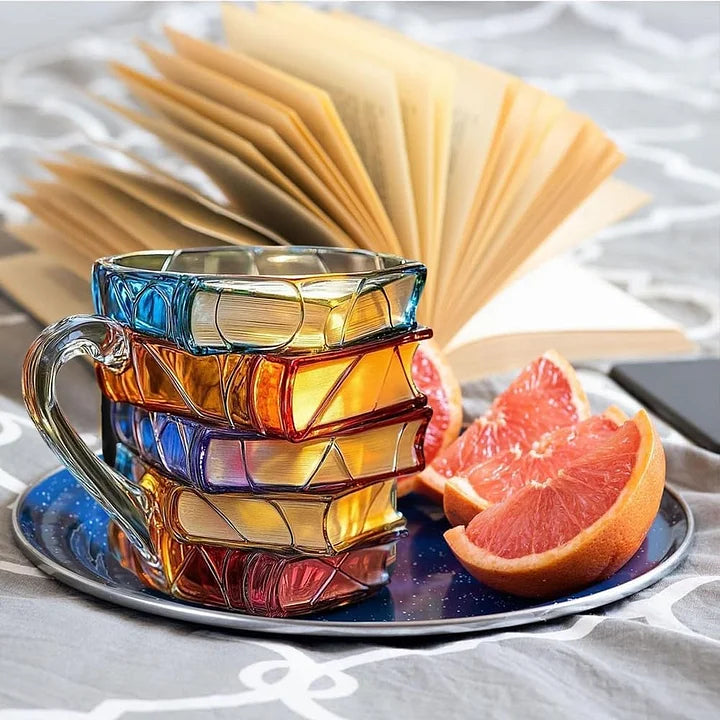 🔥This week's hot sale🔥unique book stack coffee cup