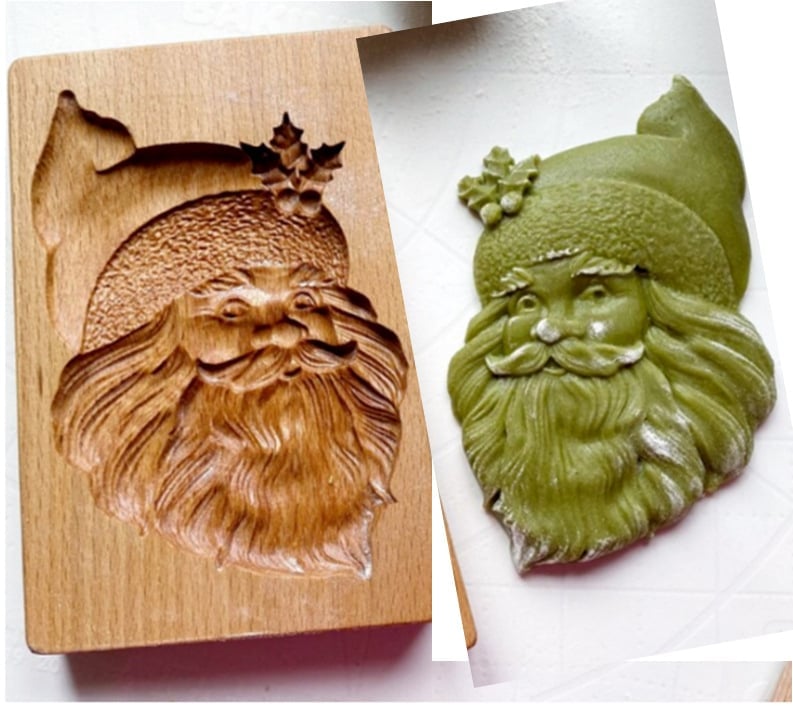 🔥This week's hot sale🔥Wooden Cookie Embossing Mold