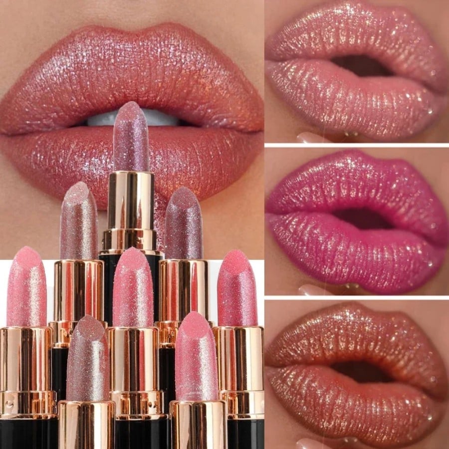 🔥This week's hot sale🔥Diamond Lip Gloss Glitter Lipstick Waterproof