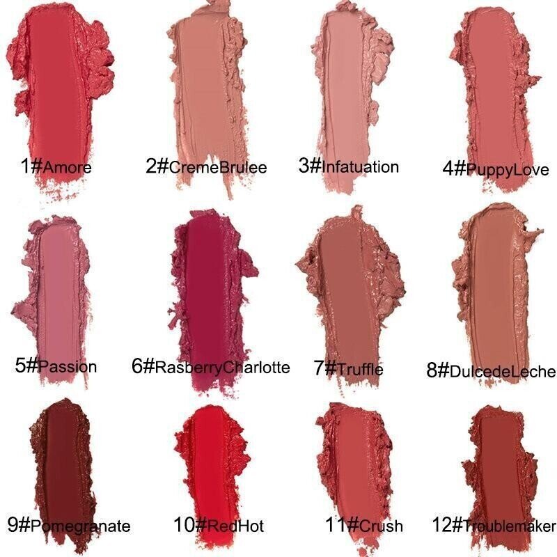 🔥This week's hot sale🔥Creamy Lipsticks in 12 Waterproof Shades