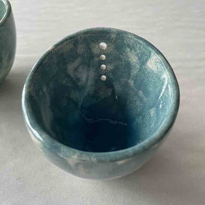 Pottery Herb Stripper, Kitchen Herb Leaf Stripping Tool