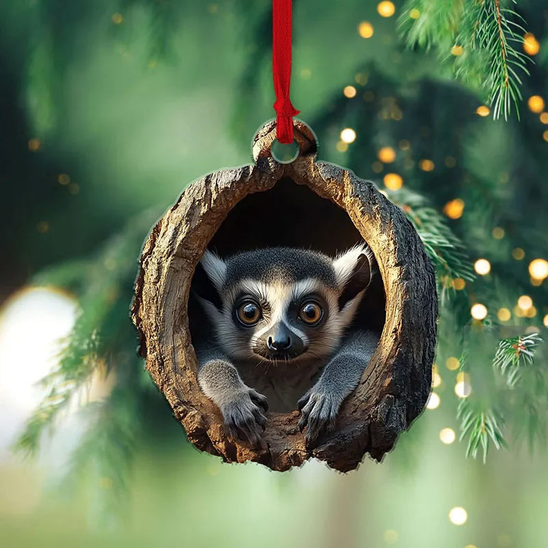 🔥This week's hot sale🔥 forest animal christmas tree decorations