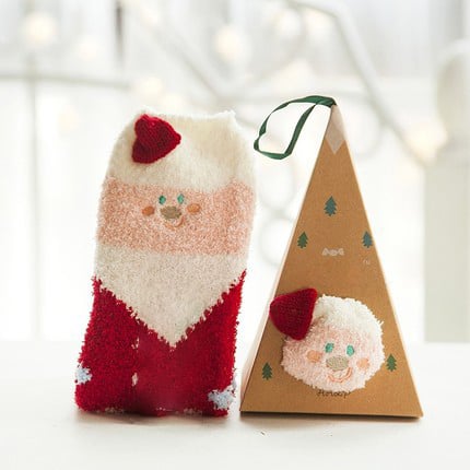 🔥This week's hot sale🔥Cute Christmas Style Thickened Warm Socks