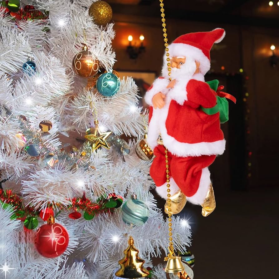 🔥This week's hot sale🔥 Musical Climbing Christmas Man