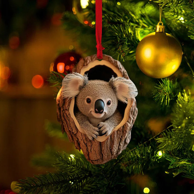 🔥This week's hot sale🔥 forest animal christmas tree decorations