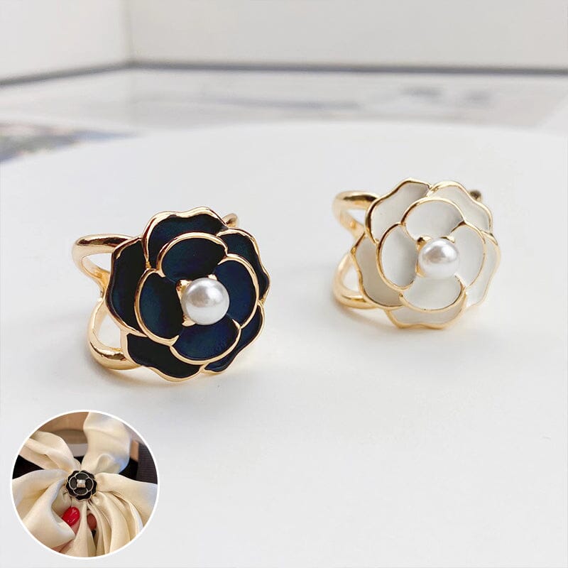 🔥This week's hot sale🔥 Camellia Scarf Buckle