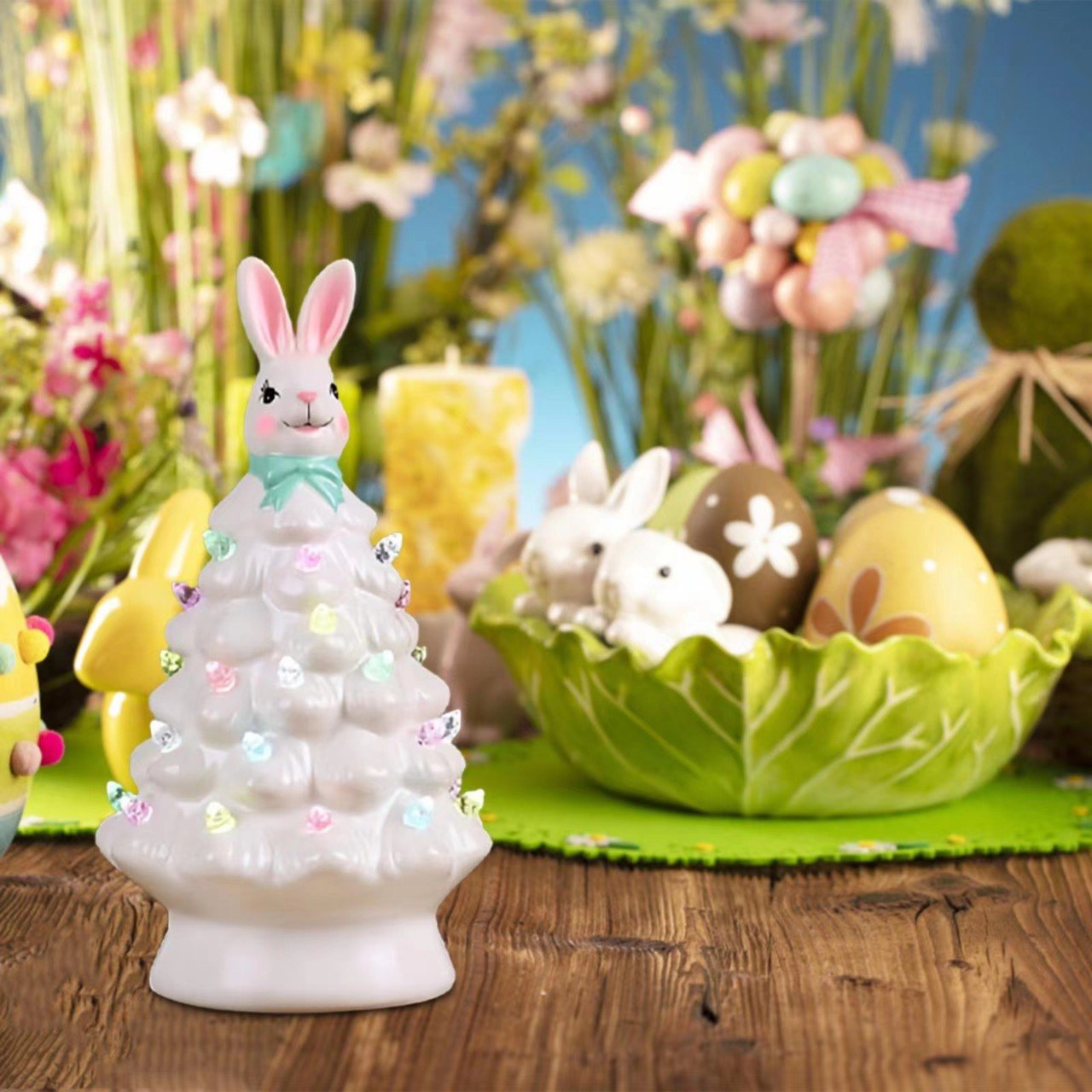 🔥This week's hot sale🔥 pink bunny christmas tree