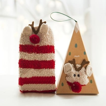 🔥This week's hot sale🔥Cute Christmas Style Thickened Warm Socks
