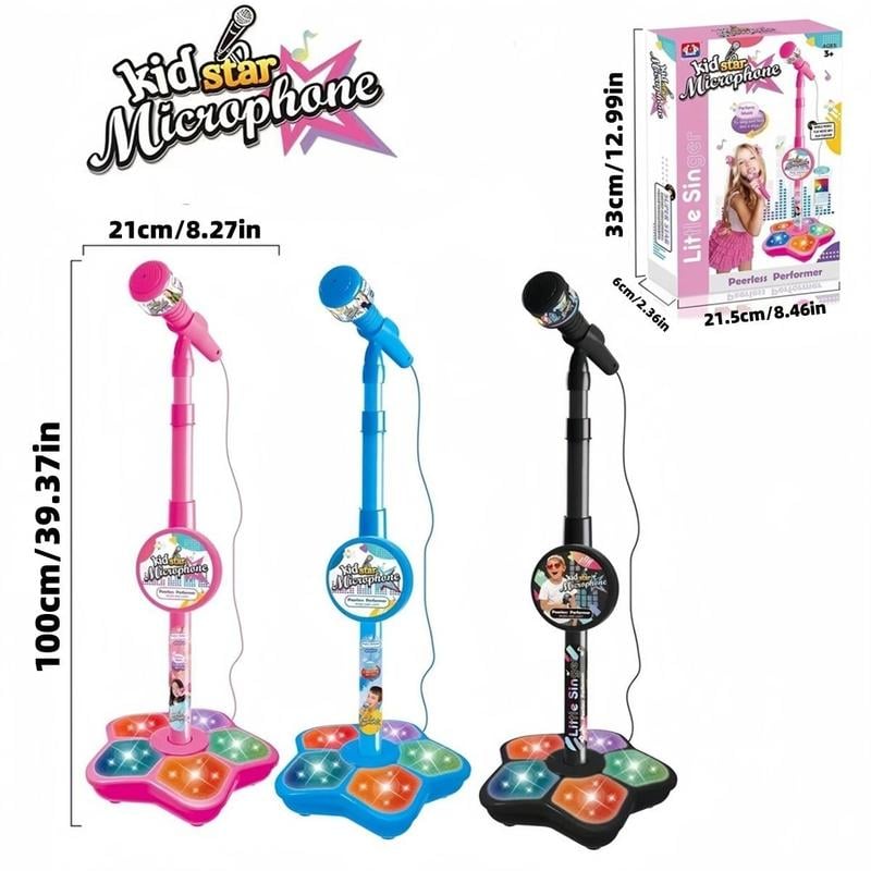 🔥This week's hot sale🔥kids microphone karaoke toy with stand