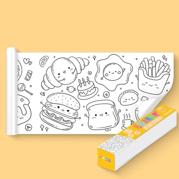 🎨$9.99 Only✨Children's Drawing Scroll Roll - Perfect Kids Gift🎁