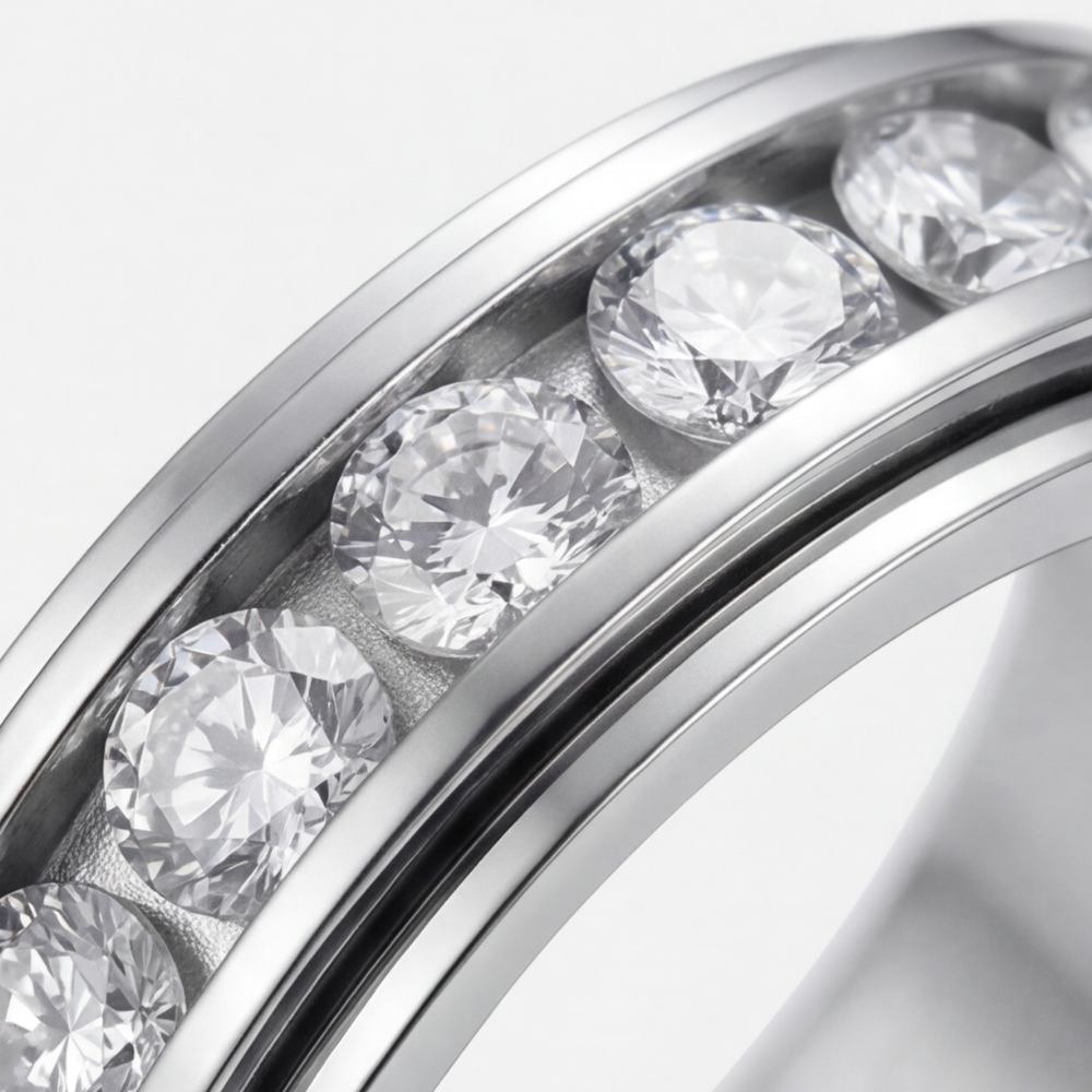 🔥This week's hot sale🔥Rotating Zirconia Spinner Ring